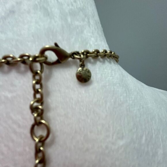 J.Crew Smokey Brown/Grey Statement Necklace - Picture 4 of 4